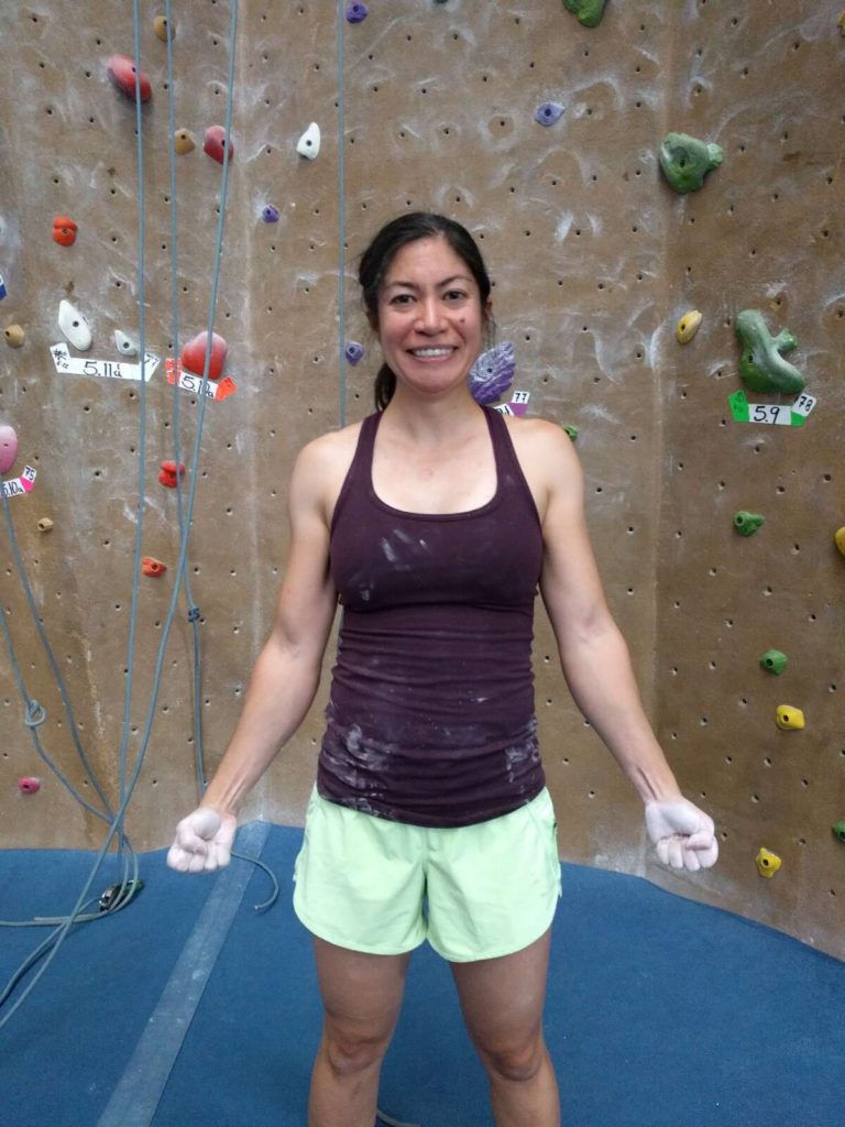 rock climbing while pregnant 1st trimester