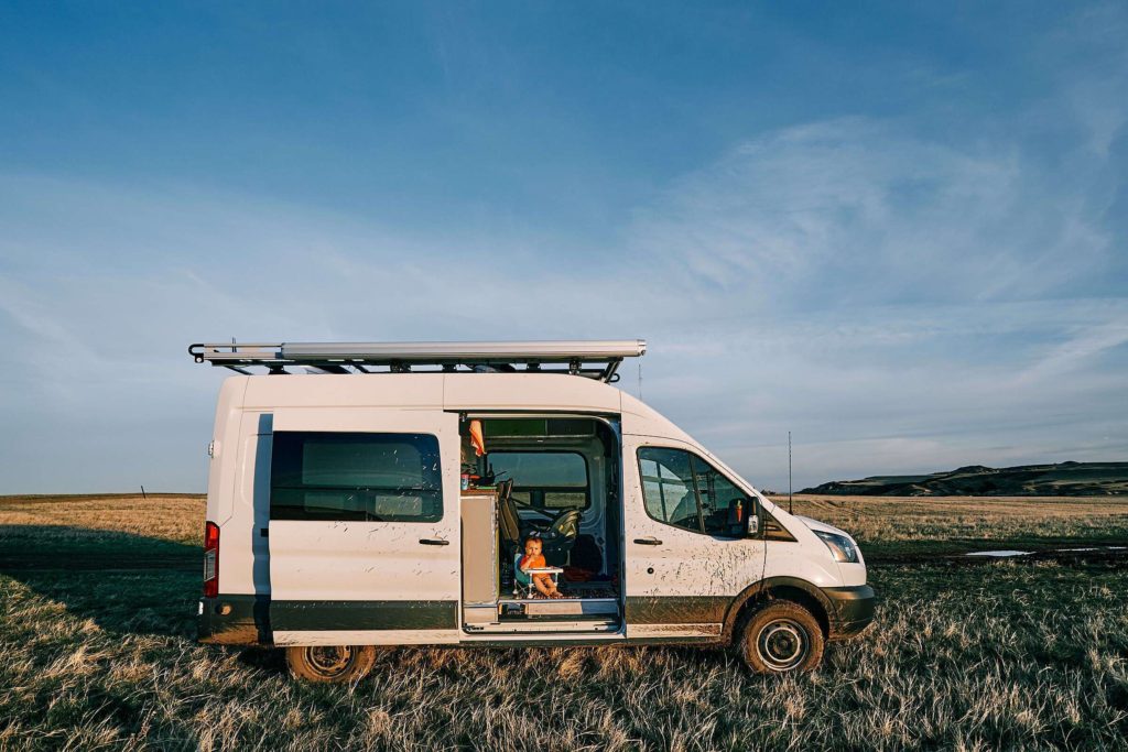 Ford Transit camper van build