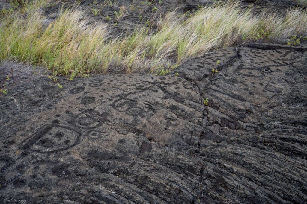 volcanoes national park hawaii petroglyphs