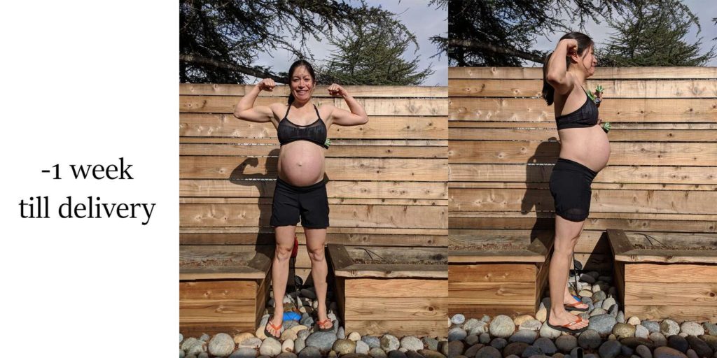 rock climbing while pregnant 9 months