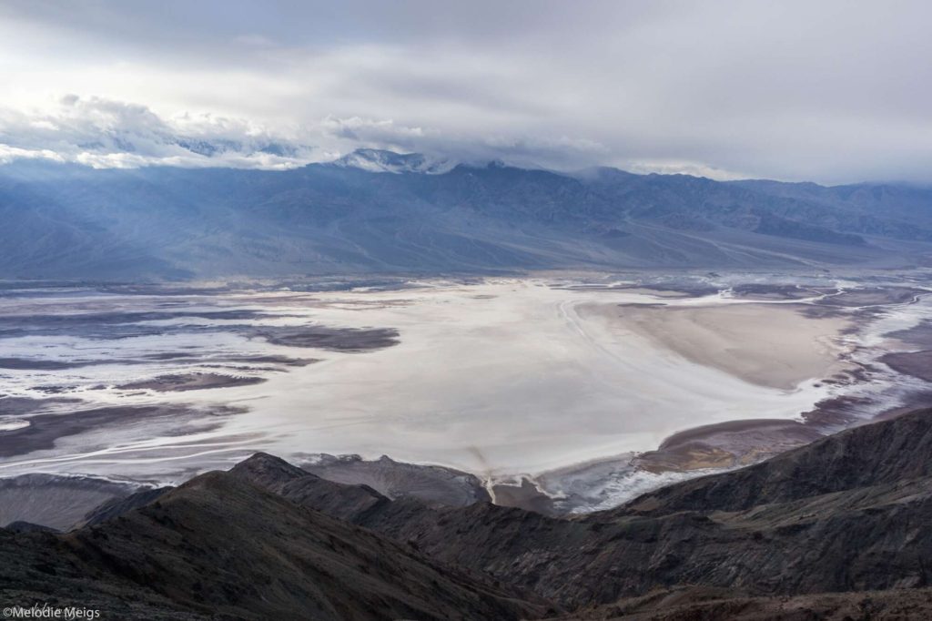 Dante's Peak after rain, Death Valley National Park