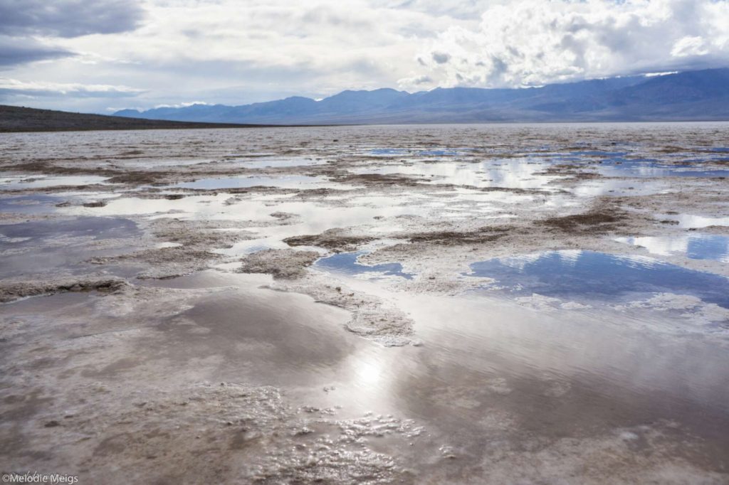 Badwater Salt Flats after rain, Death Valley National Park