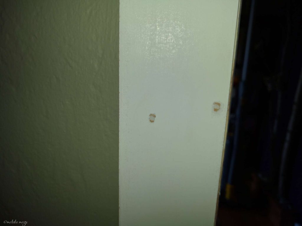 how to fill nail holes in mdf trim mushroom