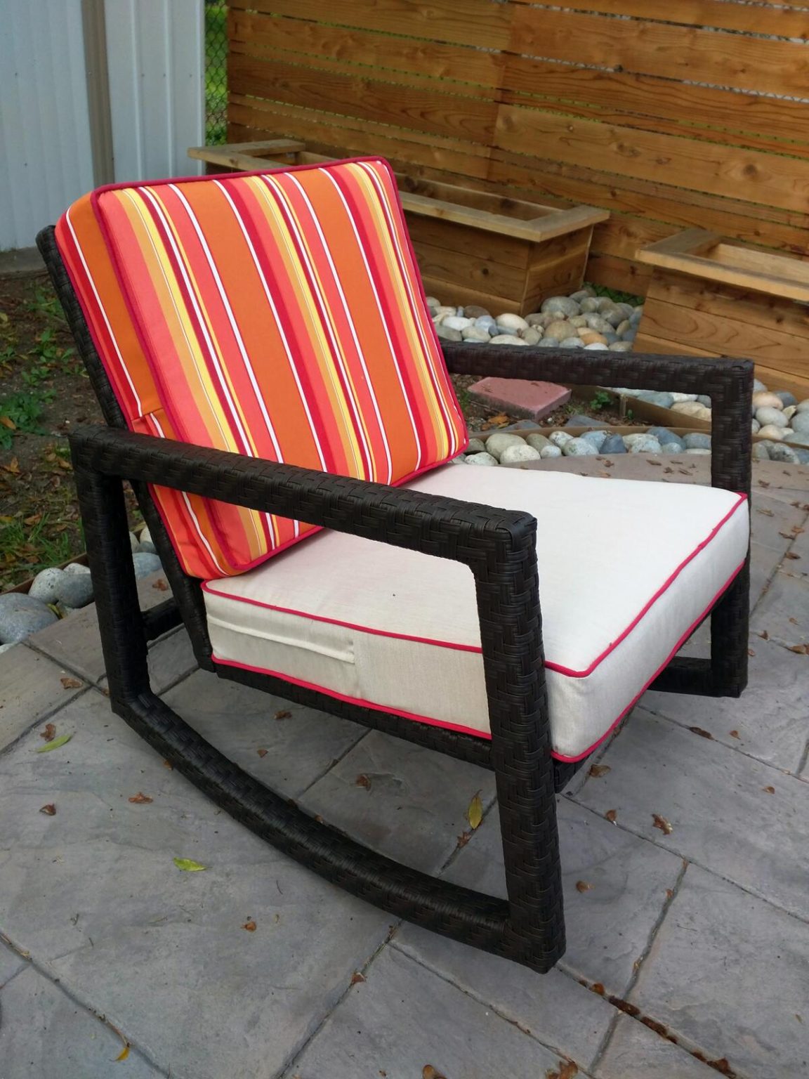 How to Sew Outdoor Cushions with Piping patchwork&pebbles