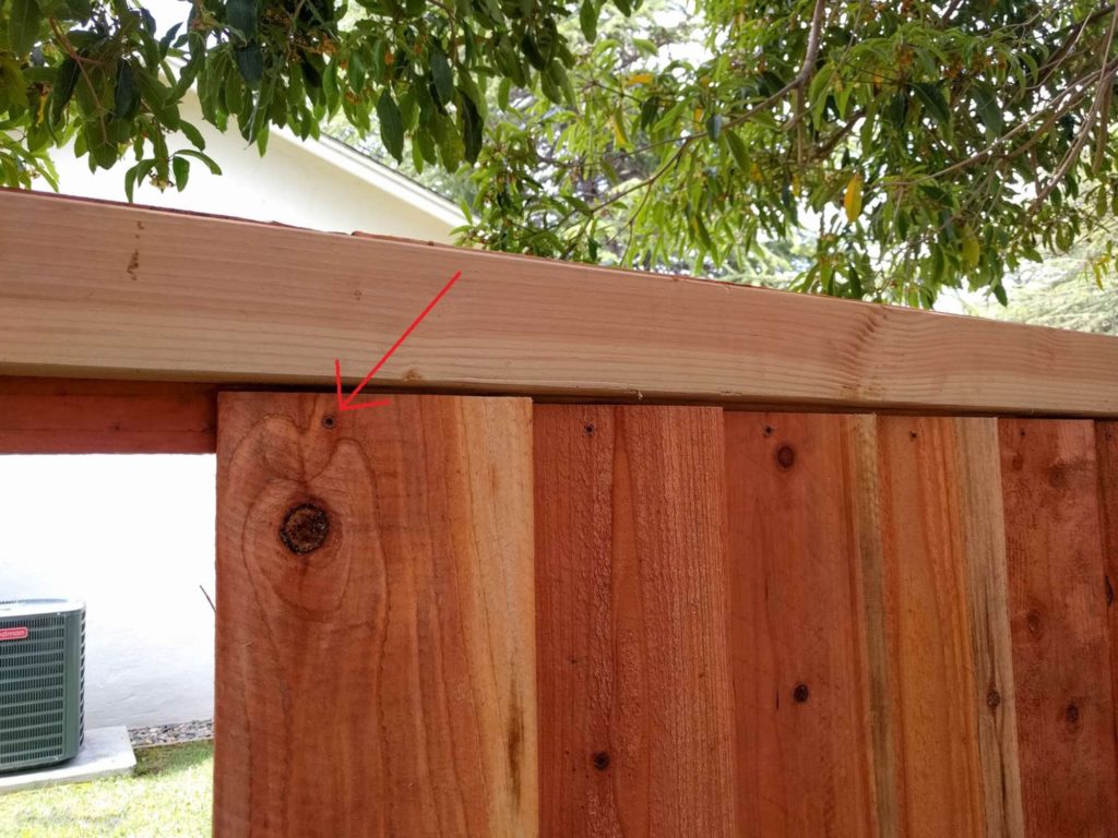 installing modern good neighbor fence bottom screws