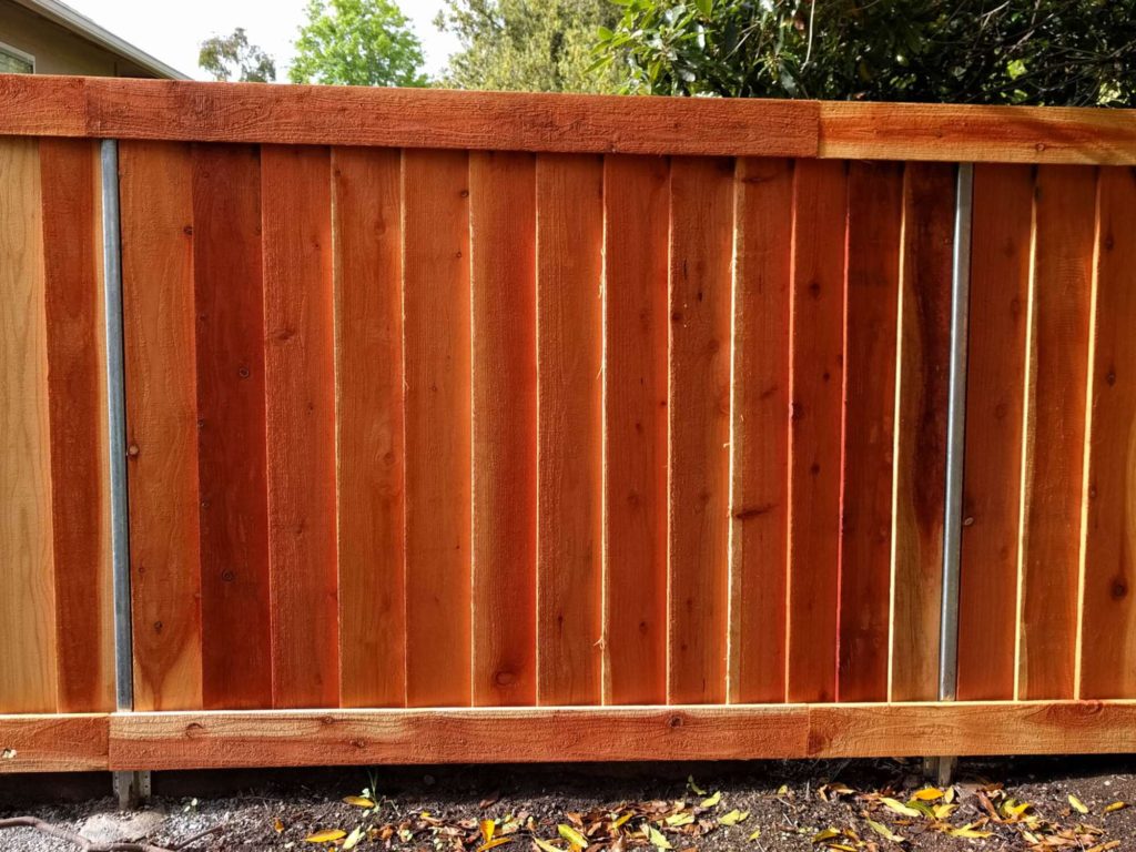 How to build a redwood fence
