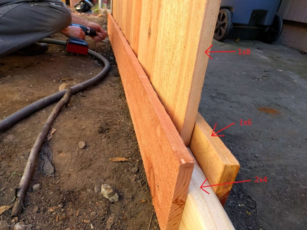 installing modern good neighbor fence bottom joints
